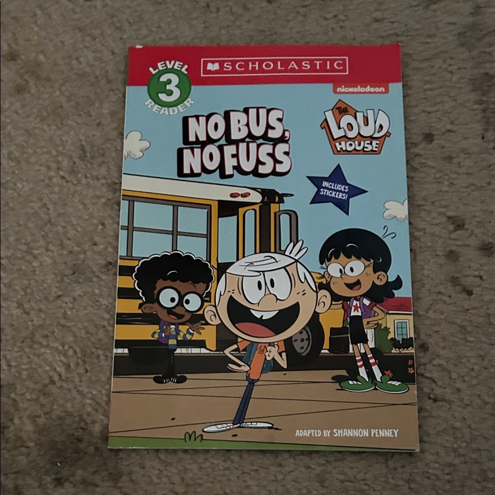 Scholastic The Loud House Adventure Book with Stickers
